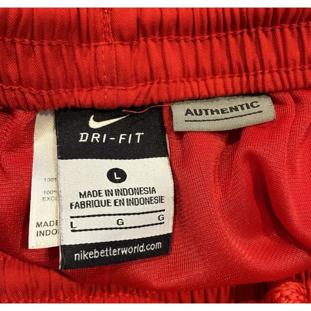Nike New Mexico Lobos UNM Authentic Team‎ Issued Red Basketball Shorts Large